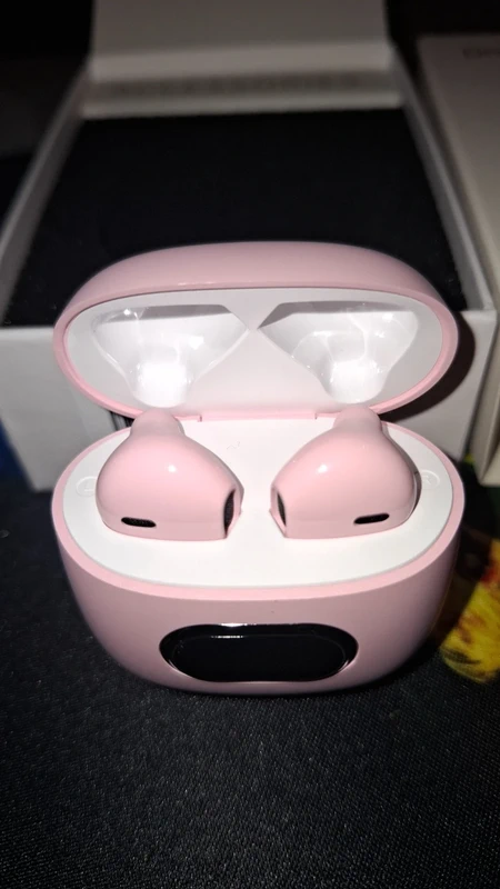 Drsaec J52 true wireless earbuds (vezeték nélküli fülhallgató) - rózsaszín, új, kipróbált, dobozos