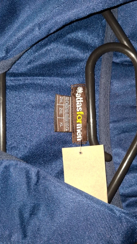 Atlas for Men melegítő szett – új, hordatlan, navy/neon zöld, XXL - Image 3
