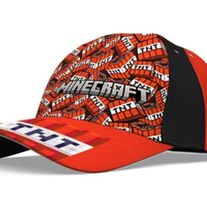 Minecraft TNT Red gyerek baseball sapka 52 cm