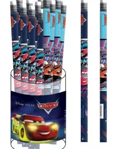 Disney Verdák RPM HB grafit ceruza radír véggel