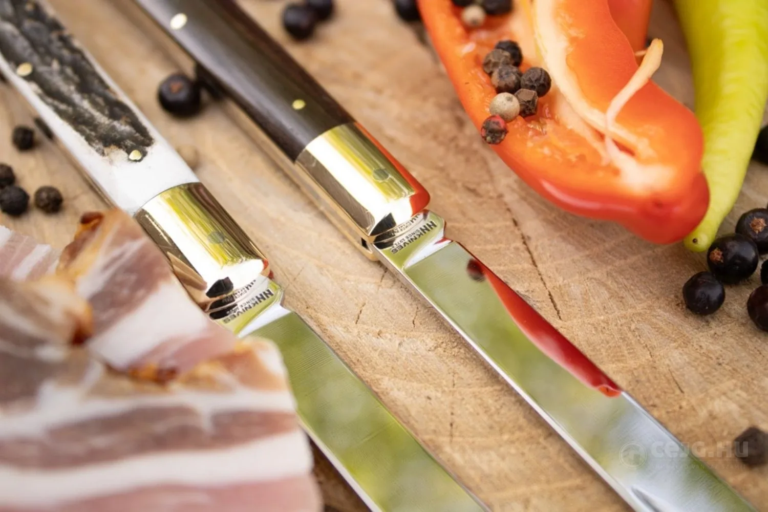 NN Knives Szalonnázó zsebkés - Gombeira fa markolat - Image 2