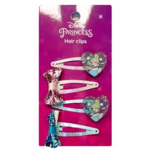 Disney Hercegnők, Hamupipőke Royal Sparkles hajcsat szett 6 db-os