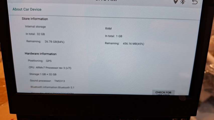 Hikity SH3AM5Hi - 1DIN -Android 13 autós fejegység (1GB/32GB) – Újszerű - Image 11