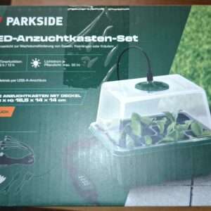 Parkside LED-es mini üvegház készlet – 5 db-os, új