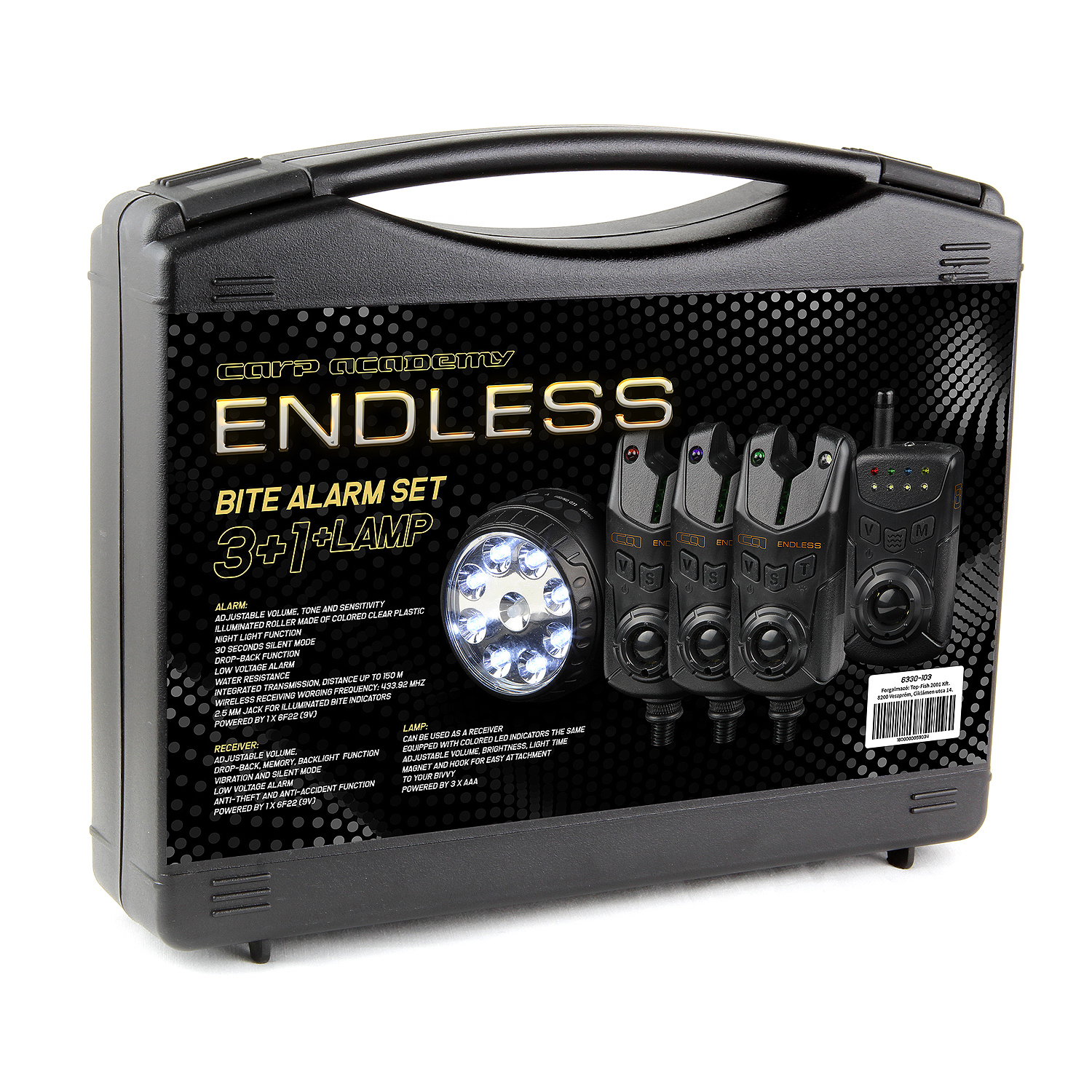 Endless elektromos kapásjelző 3+1 +sátorlámpa - Image 2