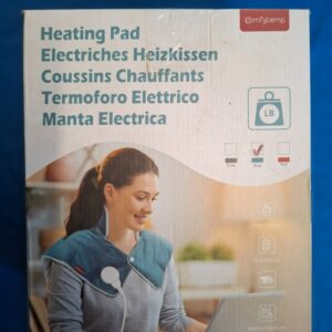OUTLET Comfytemp K9015 súlyozott nyak-váll fűtő – új, kék (doboz sérült)