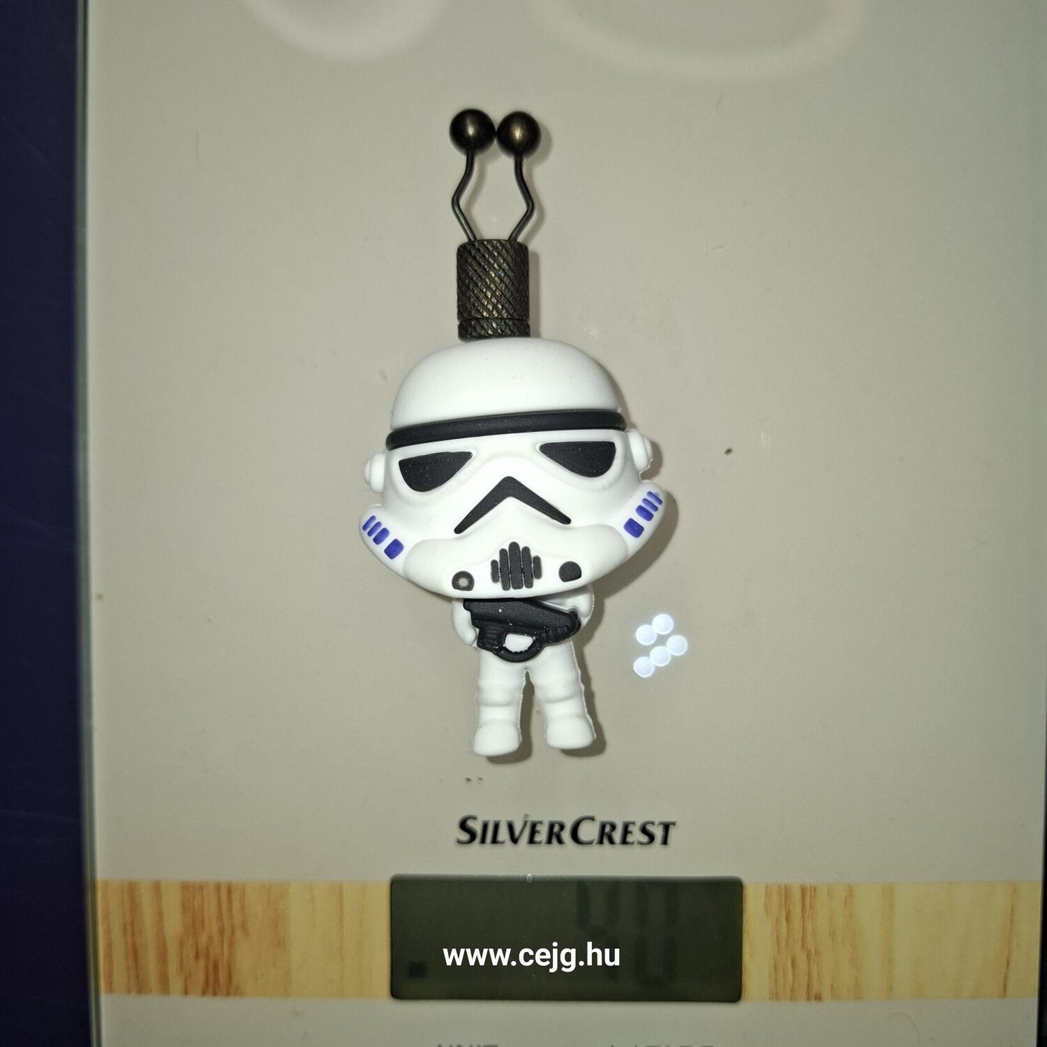 Egyedi Kapásjelző Pár – Birodalmi Rohamosztagosok (Star Wars Széria, 40g-os Fejek, 25 cm-es Fekete Lánccal, Tok Nélkül - Image 7