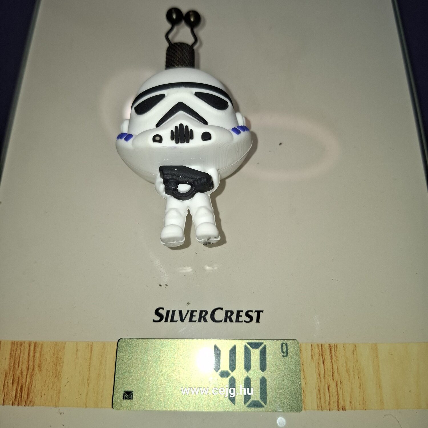 Egyedi Kapásjelző Pár – Birodalmi Rohamosztagosok (Star Wars Széria, 40g-os Fejek, 25 cm-es Fekete Lánccal, Tok Nélkül - Image 10