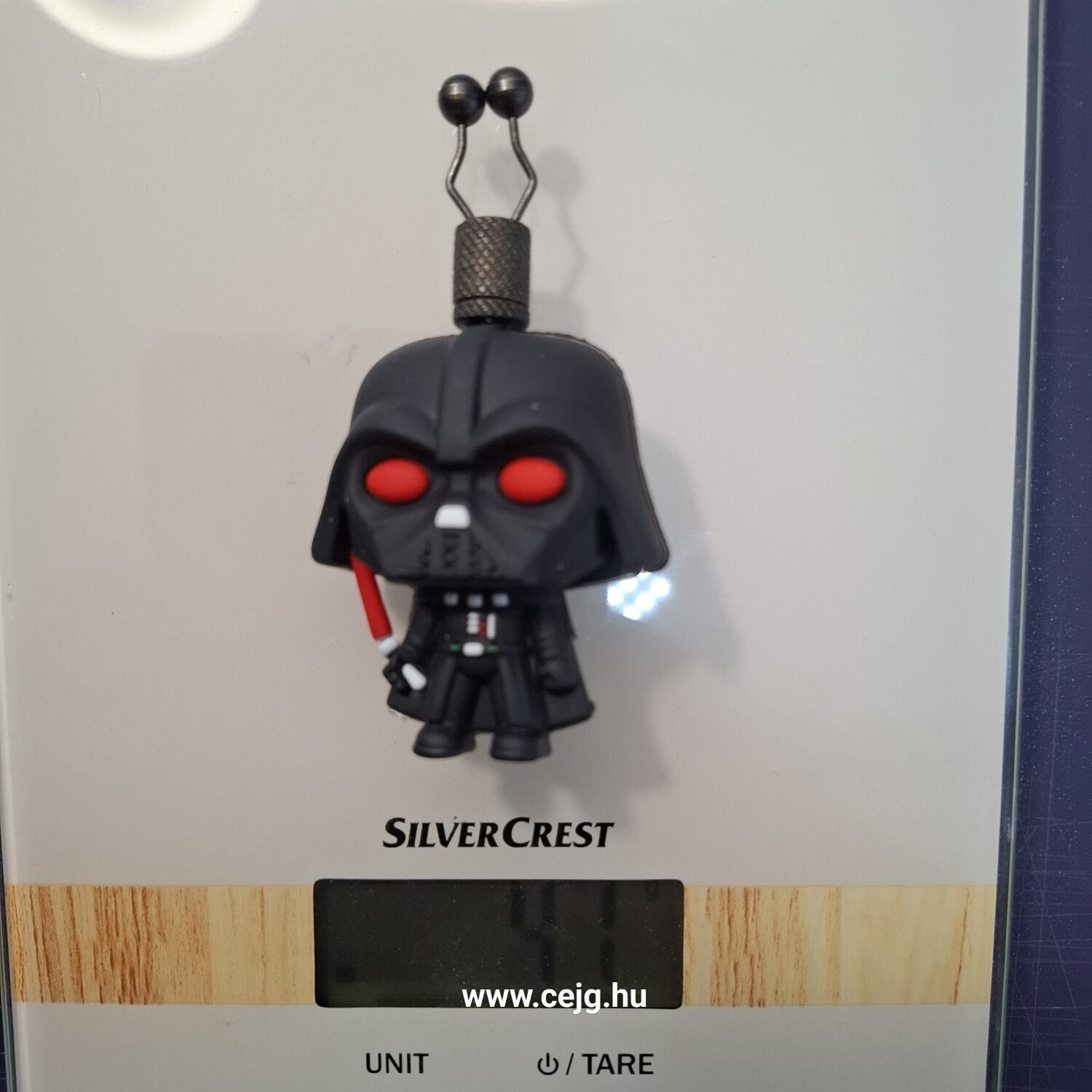 Egyedi Kapásjelző Pár – Darth Vader & Yoda (Star Wars Széria, 25 cm-es Fekete Lánccal, Tok Nélkül) - Image 16
