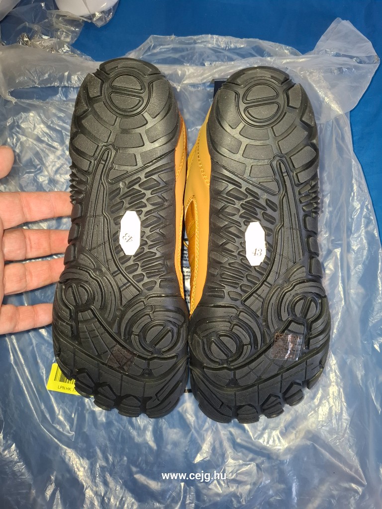 OUTLET - IceUnicorn Barefoot téli cipő – új, 43-as, mustár (doboz nélkül) - Image 6