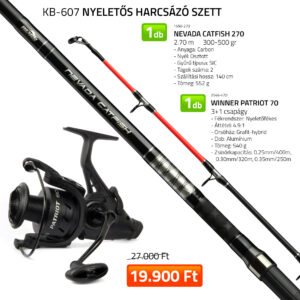 Nyeletős Harcsázó szett 1550-270+ 2546-470